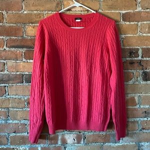 J. Crew Cable-knit sweater